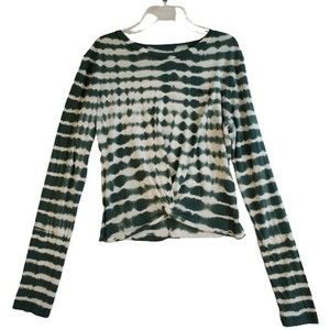 Victorias Secret Pink Top Womens Small Tie Dye Boho Hippie Retro Bohemian Earthy